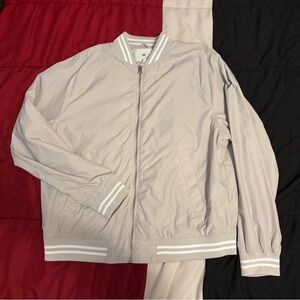 H&M varsity zip up